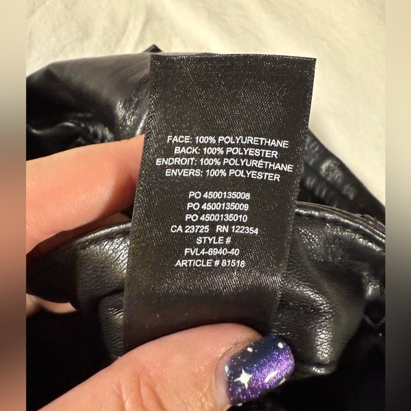 Aritzia Wilfred The Melina High Waisted Black Vegan Faux Leather Pants 2 - Picture 7 of 12